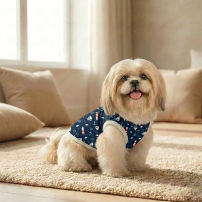 Roupa para Cachorro Pequeno Skeepy Soft™ Marítimo