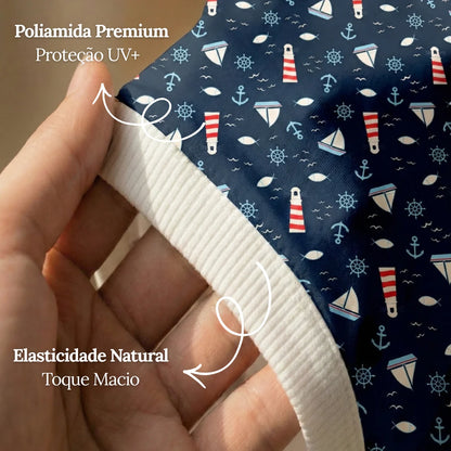 Roupa para Cachorro Pequeno Skeepy Soft™ Marítimo